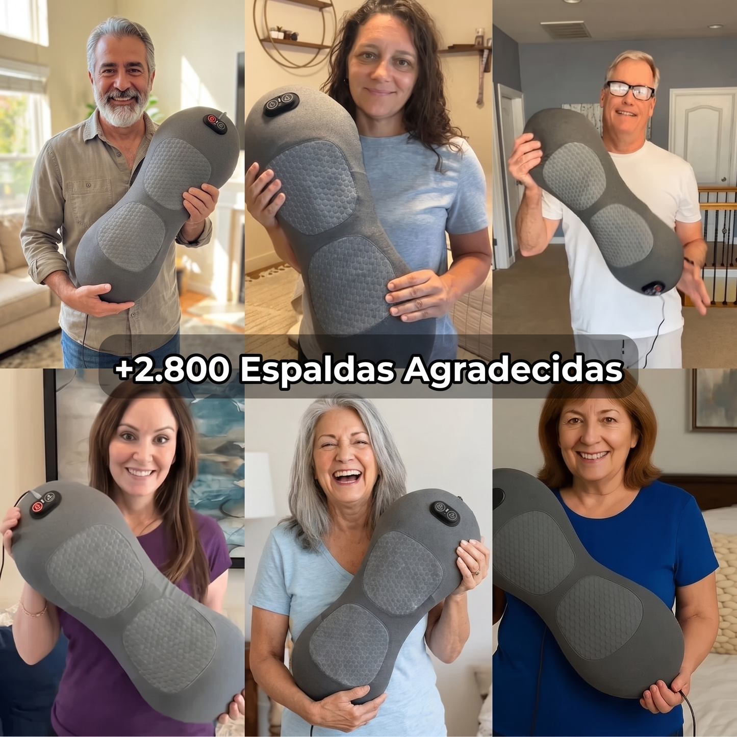 Reoviva™ – Masajeador Triple Fusión