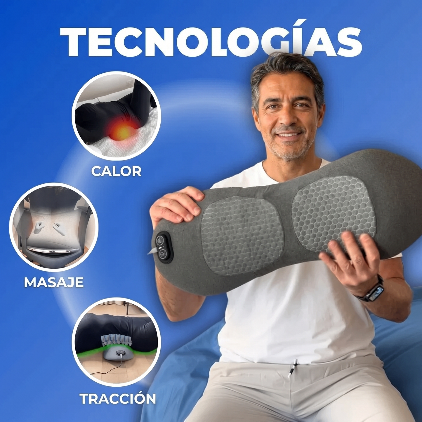 Reoviva™ – Masajeador Triple Fusión