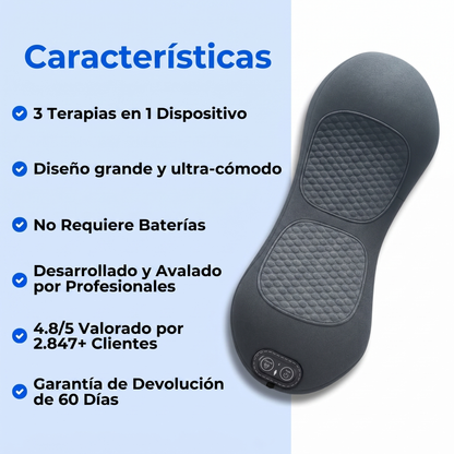 Reoviva™ – Masajeador Triple Fusión